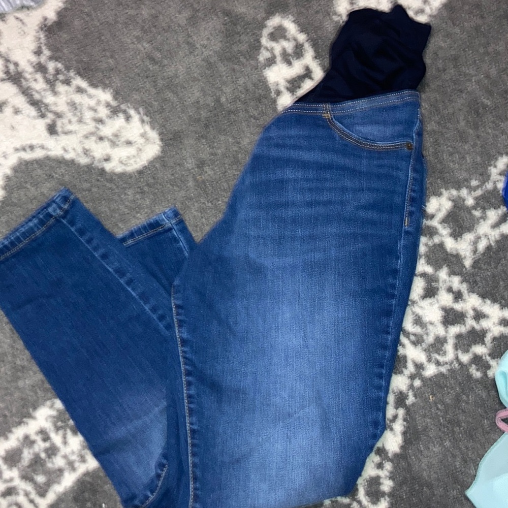 Isabel maternity ankle jeans